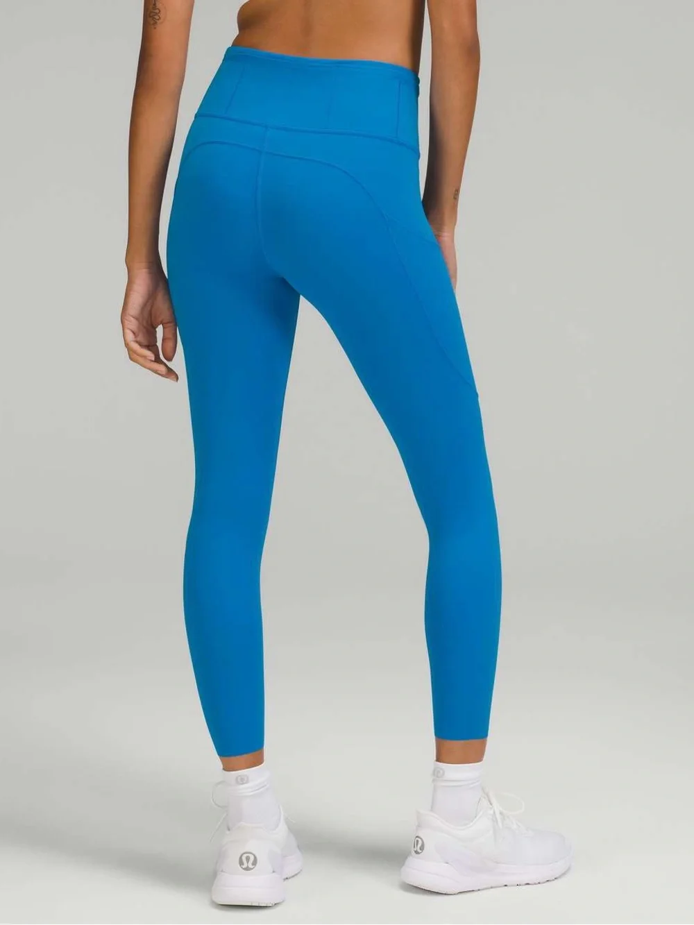 Lululemon Fast and Free High-Rise Tight 25” Poolside Blue Size 4